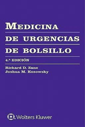 Zane Medicina De Urgencias De Bolsillo 4.ªed. 2018